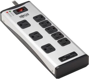 Tripp Lite Surge Protector Power Strip 8-Outlet TLM88USBC