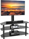 PERLESMITH Swivel TV Floor Stand For 32-75 Inch TVs