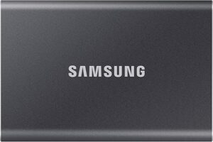 SAMSUNG T7 Portable SSD – 2 TB (MU-PC2T0T/WW)