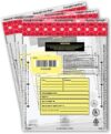 Nadex Tamper-Evident Clear Deposit Bags, 9″ x 12