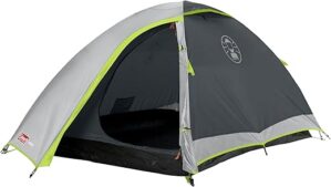 Coleman The product title “Coleman Darwin Tent” is already within the 4-7 words range, so no modification is needed