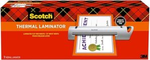 Scotch Thermal Laminator With 20 Pouches (TL1302XVP)