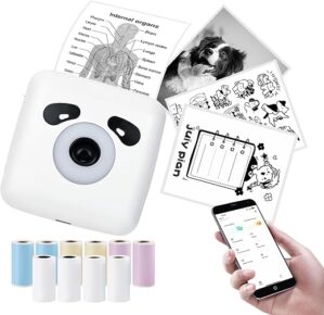 vretti Thermal Printer TP6S With 10 Rolls