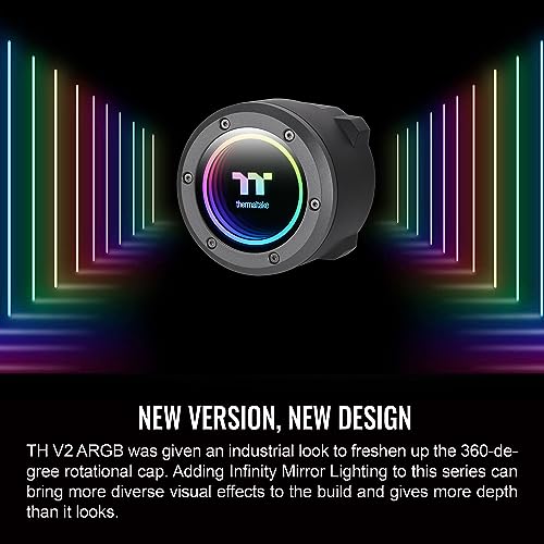Thermaltake TH240 ARGB Sync V2 CPU Cooler CL-W361-PL12SW-A - Image 4