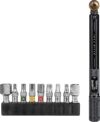 Topeak Torq Stick 4-20Nm, 9 Tool Bits