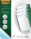 Fellowes Transparent PVC Binding Covers, 100 Pack (52311)