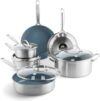 GreenPan Treviso 10 Piece Cookware Set