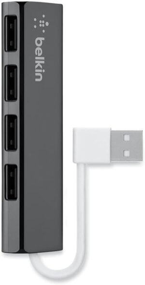 Belkin Ultra-Slim Travel Hub F4U042BT 4-Port
