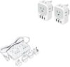 TESSAN US To UK Plug Adapter, 2 Pack