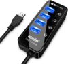 atolla USB 3.0 Hub, 4-Port Splitter With Switch