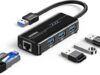 UGREEN USB 3.0 Hub Ethernet Adapter Converter