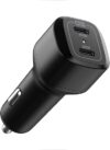 Spigen USB C Car Charger, 65W Dual USB