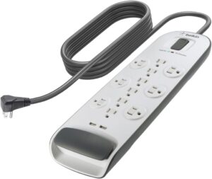 Belkin USB Power Strip Surge Protector - 12 AC Outlets