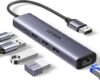 UGREEN USB to Ethernet Adapter, 5 in 1 USB Hub