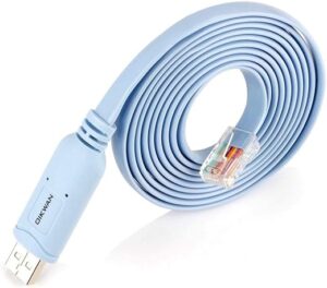 OIKWAN USB To RJ45 Console Cable (12ft)