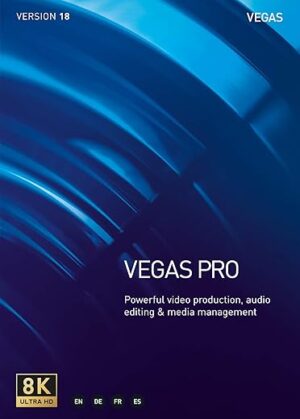 Vegas VEGAS Pro 18 – Video Production, Audio Editing