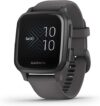 Amazon Renewed Venu Sq Music GPS Smartwatch, Black