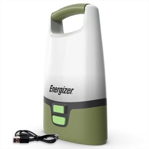 Energizer Vision LED Camping Lantern, Rechargeable, Forest Green