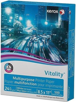 Xerox Vitality Multipurpose Print Paper, 92 Bright