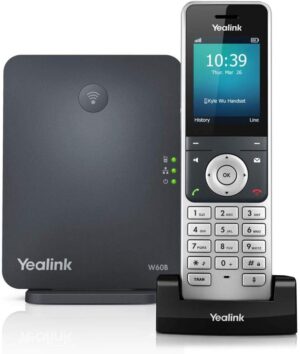 Yealink W60P Cordless DECT IP Phone, Base Station