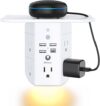 Mifaso Wall Outlet Extender With Shelf