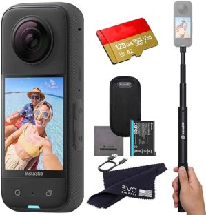 Insta360 Waterproof 360 Action Camera, 5.7K HDR
