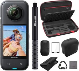 Insta360 Waterproof 360 Action Camera Bundle