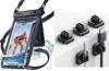 Lamicall Waterproof Phone Pouch & Cable Clips