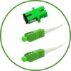 Fibershack White SC/APC Fiber Optic Cable 30ft