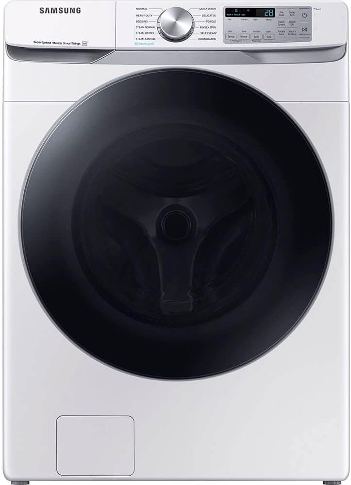 SAMSUNG White Smart Front Load Washer