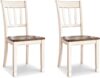 Signature Design by Ashley Whitesburg Cottage Rake Back Dining Chair
