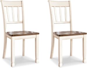 Signature Design by Ashley Whitesburg Cottage Rake Back Dining Chair