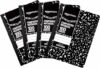 Amazon Basics Wide Ruled Composition Notebook, Marble Black