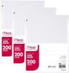 Mead Wide Ruled Filler Paper, 200 Sheets (15200)