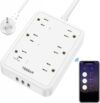 TESSAN WiFi Flat Plug Strip With USB Ports