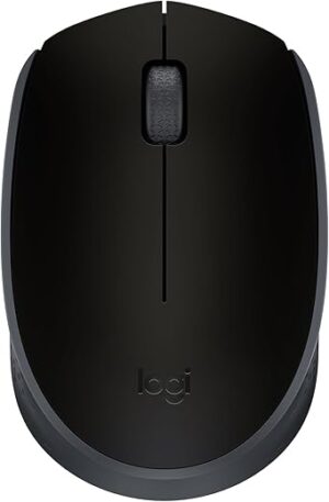 Logitech Wireless Mouse With USB Receiver, Black