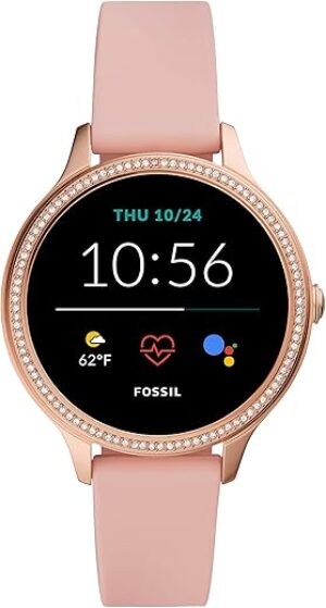 Fossil Women’s Gen 5E 42mm Stainless Steel Smartwatch