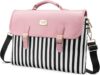 LOVEVOOK Women’s Laptop Messenger Bag, Slim-Pink, 15.6-Inch