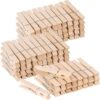 Tecbeauty Wooden Clothespins Heavy Duty Clips