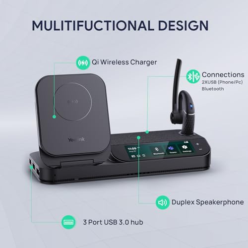 Yealink BH71 Bluetooth Headset With Charging Case - Image 5