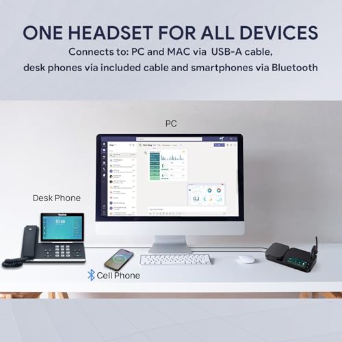 Yealink BH71 Bluetooth Headset With Charging Case - Image 2