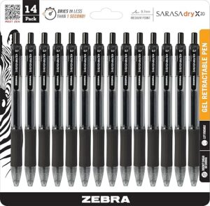 Zebra Pen Zebra Premium Gel Pens - Sarasa Dry X20