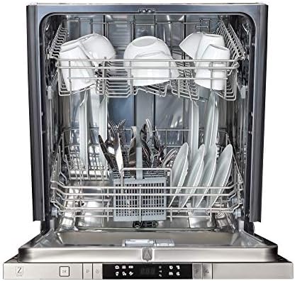ZLINE 24 In. Black Matte Dishwasher With Stainless Steel Tub - Image 4
