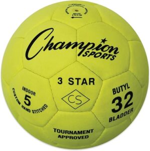 Champion Sports 3 Star Indoor Soccer Ball