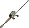 Zebco 33 Gold Spincast Reel & Fishing Rod Combo