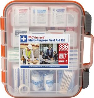24/7 First Aid 336 Piece First Aid Kit