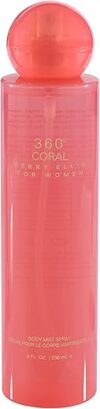 Perry Ellis 360° Coral Body Mist, 8 Ounce