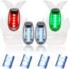 Amzonly 4pcs LED Boat Navigation Lights Kit