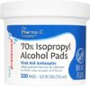 Pharma-C-Wipes 70% Isopropyl Alcohol Antiseptic Wipes