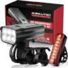 iKirkLiten 9500 Lumens USB Rechargeable Bike Lights